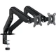 Настольное крепление для 2-х мониторов ITech MBSG-04F 17"-32" до 18 кг VESA 100x100 Black - изображение 2