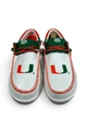 Мокасины Hey Dude Wally Tri U OF Miami (42770-3TK), Разноцветный, Размер 43 (M10), стелька 28.5 см - изображение 4