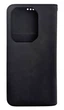 Чехол книжка Leather Flip для Infinix Note 50 4G на магните с подставкой черный - изображение 3