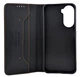 Чехол книжка Leather Flip для Xiaomi Redmi A7 Pro на магните с подставкой черный - изображение 2
