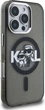 Etui plecki Karl Lagerfeld IML Glitter Karl & Choupette Sketch Logo MagSafe do Apple iPhone 16 Pro Black (KLHMP16LHGKCGKBK) - obraz 4