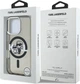 Etui plecki Karl Lagerfeld IML Glitter Karl & Choupette Sketch Logo MagSafe do Apple iPhone 16 Pro Black (KLHMP16LHGKCGKBK) - obraz 8