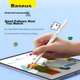 Емкостной стилус BASEUS для iPad и Apple Pencil [Line Dog] Совместим с планшетами 2026 Pro/Air8/Mini/iPad11 с сенсорным экраном и Apple Pencil. - изображение 6