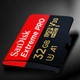 Карта памяти SANDISK Extreme PRO microSDHC 32GB Class 10 UHS-I U3 V30 A1 (SDSDQXP-032G-Z46A) - изображение 4