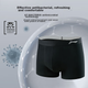 Трусы-боксеры Li-Ning мужские спортивные из модала дышащие, синие, 3 шт, размер L - изображение 8