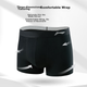 Трусы-боксеры Li-Ning мужские спортивные из модала дышащие, синие, 3 шт, размер L - изображение 10