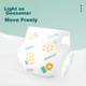 Подгузники-трусики BOBDOG Pineapple Pants, размер M, 84 шт (4.5-8.5 кг), с мягким уровнем кислотности, ультратонкие, дышащие, летние - изображение 7