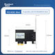 Гігабітна Ethernet-карта EB-LINK PCIE, однопортовий мережевий адаптер для настільного комп'ютера, внутрішня дротова Ethernet-карта зі швидкістю 1000 Мбіт/с для домашнього використання - изображение 5