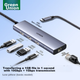 Розширювальна док-станція UGREEN USB3.2 до порту Gigabit Ethernet, мережевий кабель-адаптер [USB + порт даних Type-C 10G], розширювальна док-станція для ноутбука, розгалужувач, конвертер Ethernet - изображение 12