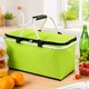 Складна термосумка A-PLUS 48 х 28 x 23 см 372 FB Салатовий - зображення 4