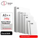Картон DOCON 240 г, формат A3++, белый, голландский, 100 листов, машинный переплет, для тендеров, документов, обложек, поделок, рисунков, печати. - зображення 4