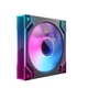 Вентилятор COUGAR Lingjing V2 PRO Black 12 см, ARGB/5V3P RGB синхронізація, невеликий 4-контактний ШІМ-регулятор швидкості, гідравлічний підшипник, стандартна амортизаційна накладка - изображение 11