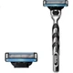 Сменные лезвия для бритвы Gillette Fusion3 Classic, 2 шт., 3-слойная ручная бритва для мужчин, продается в фирменном магазине JD, а не в Jilette. - изображение 2