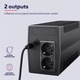 ДБЖ Trust Paxxon 800VA Uninterruptible Power Supply (UPS) (TR23503) - зображення 10