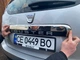 Верхняя накладка из нержавейки над номером для Dacia Duster 2008-2018 гг - изображение 4