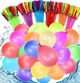 Набор водяных шаров 111 шт для водных боёв и игр на свежем воздухе - изображение 8