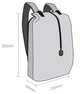 Рюкзак для ноутбука Xiaomi RunMi 90 Outdoor Leisure Shoulder Bag 14" Blue (6970055343060) - зображення 11