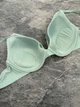 Бюстгальтер зі вставними подушечками Thirdlove 24/7 Classic Uplift Plunge Bra - бірюзовий - 90D - изображение 5