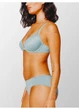 Бюстгальтер зі вставними подушечками Thirdlove 24/7 Classic Uplift Plunge Bra - бірюзовий - 90D - изображение 7