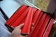Карбонова плівка 3D червона 127 x 30 см - зображення 5