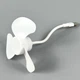 Вентилятор Mini Fan F017 с гибким шнуром, питание от USB (18 см), белый (0075) - зображення 7