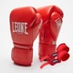 Боксерские перчатки Leone GN111 THE GREATEST Red 10 унций (бинты 4 м. в комплекте) - изображение 1