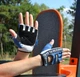 Рукавички для фітнесу Power System PS-2200 Workout Blue M (PS-2200_M_Blue) - изображение 4