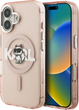 Etui plecki Karl Lagerfeld IML Choupette Sketch Logo MagSafe do Apple iPhone 16 Pink (KLHMP16SHGCHGKBP) - obraz 1