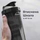 Спортивний шейкер SmartShake Lite темно-синій глянцевий 1000 мл (10611402) - изображение 6