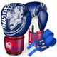 Боксерські рукавиці Phantom Muay Thai сині 12 унцій (PHBG2496-12) - изображение 1