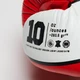 Боксерские перчатки Leone GN047 SHOCK Red 12 унций (бинты 4 м. в комплекте) - изображение 7