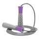 Скакалка PowerPlay Jump Rope PRO+ 4206 сіро-фіолетова 2,75 м (PP_4206_Grey/Violet) - изображение 1