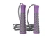 Скакалка PowerPlay Jump Rope PRO+ 4206 сіро-фіолетова 2,75 м (PP_4206_Grey/Violet) - изображение 2