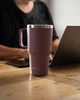 Термостакан SmartShake Bohtal Tumbler Plum з ручкою 900 мл (11290001) - изображение 4