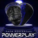 Лапы боксерские PowerPlay 3041 Challenger PU черно-синие 2 шт (PP_3041_Navy) - изображение 2