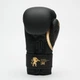 Боксерские перчатки Leone GN059D Black/Gold 10 унций (капу в комплекте) - изображение 5
