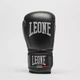 Боксерские перчатки Leone GN383 THUNDER Black 16 унций (капу в комплекте) - изображение 4