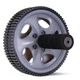 Ролик для преса PowerPlay PP-4345 Exercise Wheel сірий 16,5 см (PP_4345) - изображение 1