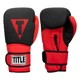 Боксерские перчатки TITLE Boxing Guts and Glory Black/Red M 12oz (бинты 4м. в комплекте) - изображение 5