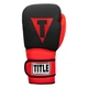 Боксерские перчатки TITLE Boxing Guts and Glory Black/Red M 12oz (бинты 4м. в комплекте) - изображение 6