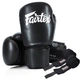Боксерские перчатки Fairtex BGV27 Black 12 унций (бинты в комплекте) - изображение 1