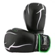 Боксерські рукавиці PowerPlay 3018 Jaguar чорні/зелені 12 унцій (PP_3018_12oz_Black/Green) - изображение 3