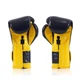 Боксерские перчатки Fairtex BGV9 Mexican Blue/Yellow 18 унций (бинты в комплекте) - изображение 6