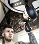Пневмогруша боксерская RDX 2Y Boxing Speed Ball Leather Multi бело-красная (2SBL-S2WR) - изображение 4