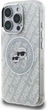 Etui plecki Karl Lagerfeld IML Glitter Karl & Choupette Heads Logo MagSafe do Apple iPhone 16 Pro Max Grey (KLHMP16XHMKBKCHG) - obraz 2