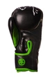 Боксерські рукавиці PowerPlay 3018 Jaguar чорні/зелені 10 унцій (PP_3018_10oz_Black/Green) - изображение 3