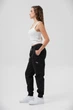 Жіночі Трикотажні Штани Карго Without Bayraktar27 3XL Black - изображение 3