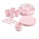 Набор для пикника на 4 персоны, 26 предметов, Розовый (108-PINK) - изображение 4
