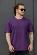 Чоловіча Бавовняна Оверсайз Футболка Without Greatest L/XL Purple - изображение 2