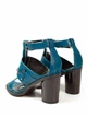 Яркие кожаные босоножки It-girl T1681-2-YP99 39р-25см Бирюзовый (2000000188805) - изображение 2